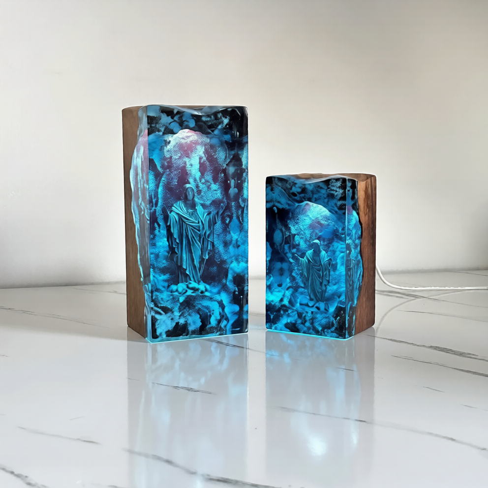 Jesus Ocean of Faith Lamp